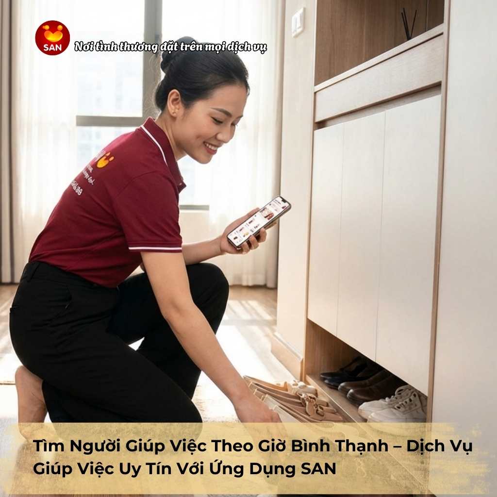giúp việc theo giờ Bình Thạnh