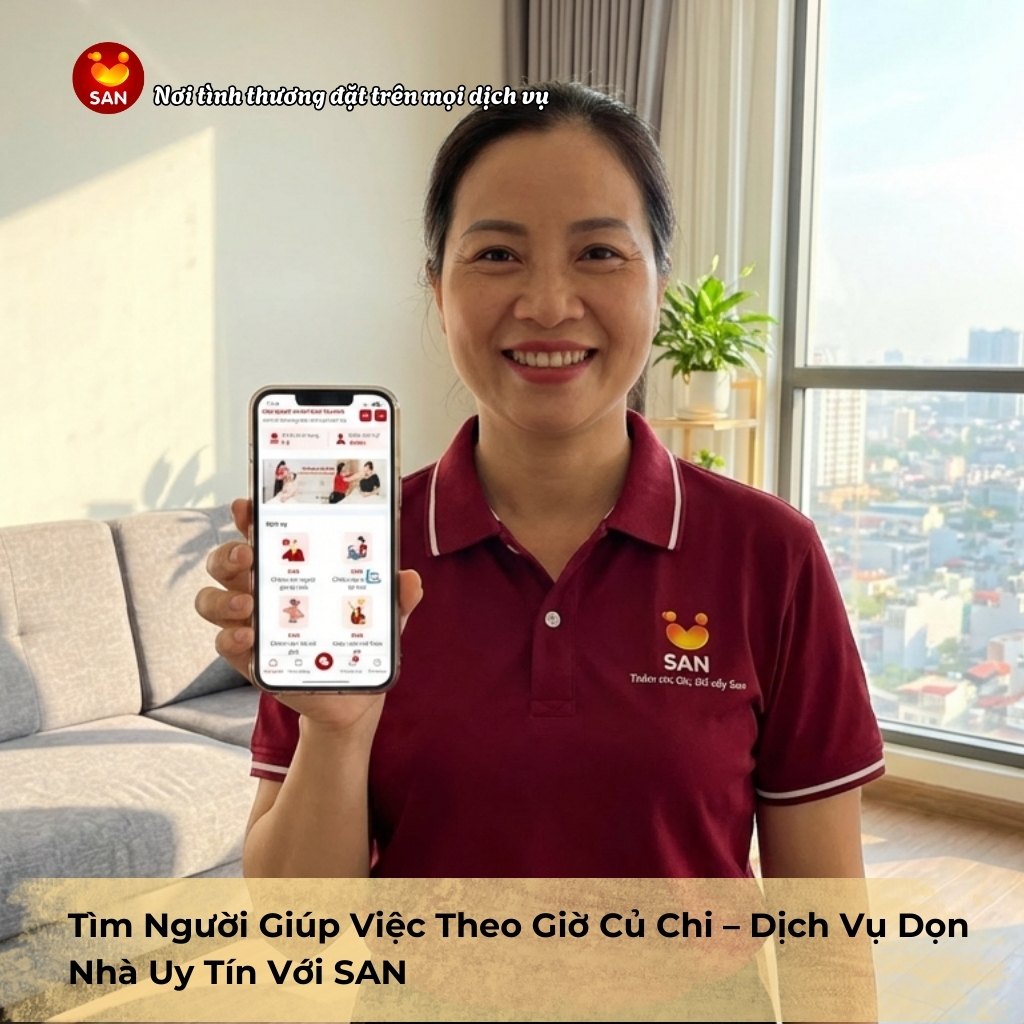 giúp việc theo giờ Tân Phú