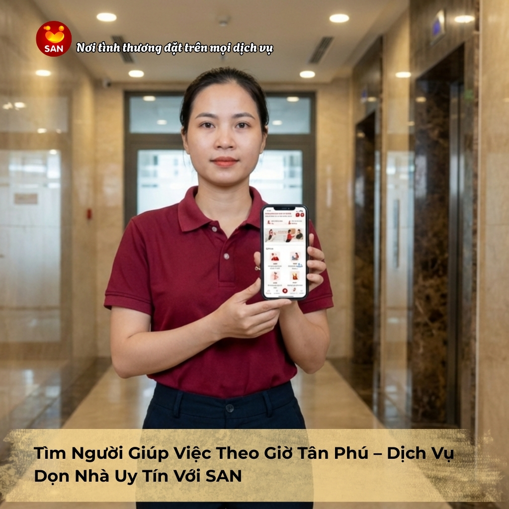 giúp việc theo giờ Tân Bình