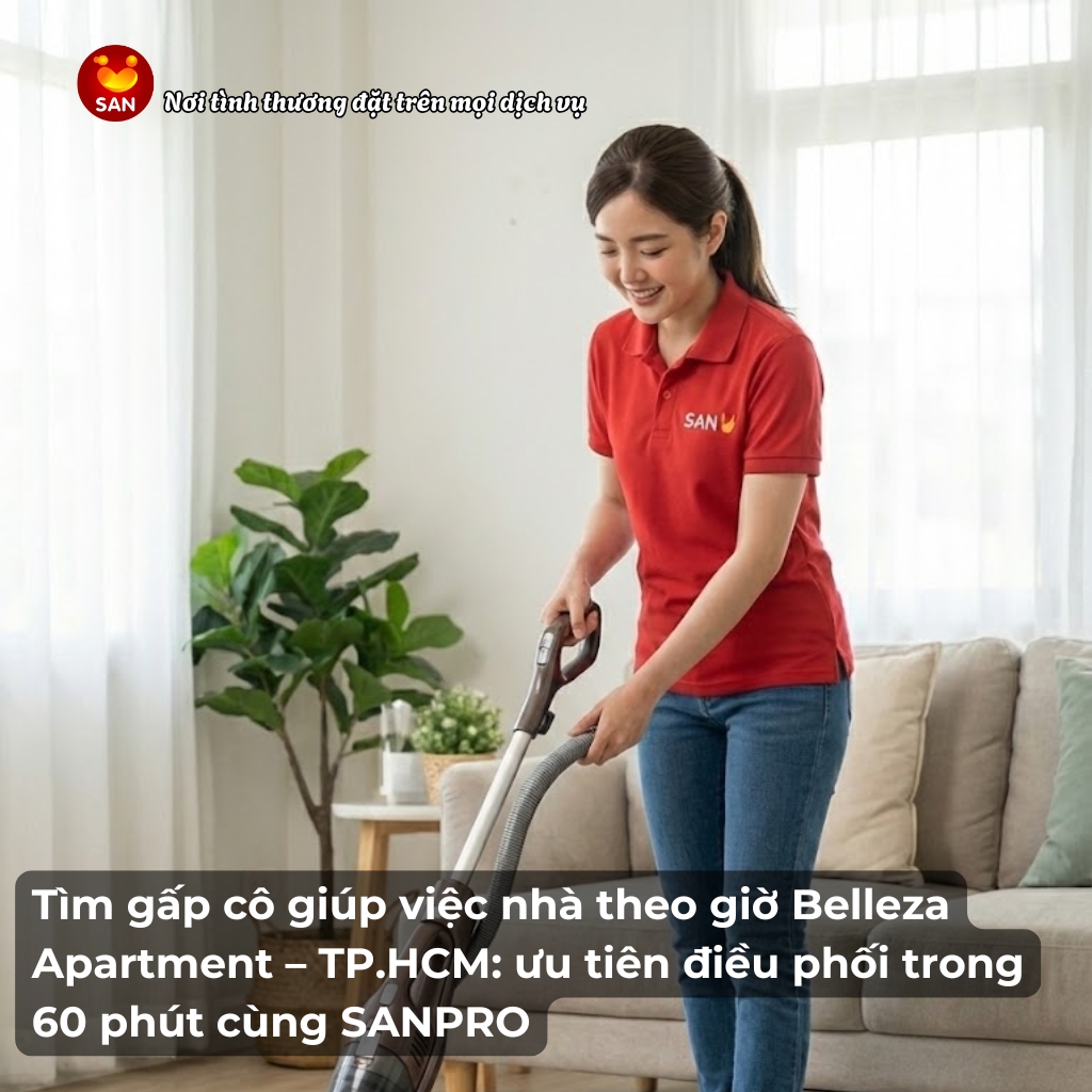 giúp việc theo giờ Bình Chánh