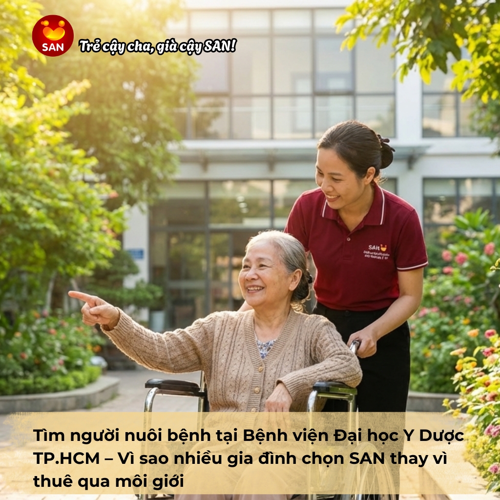tìm người nuôi bệnh tại Bệnh viện Đại học Y Dược TP.HCM