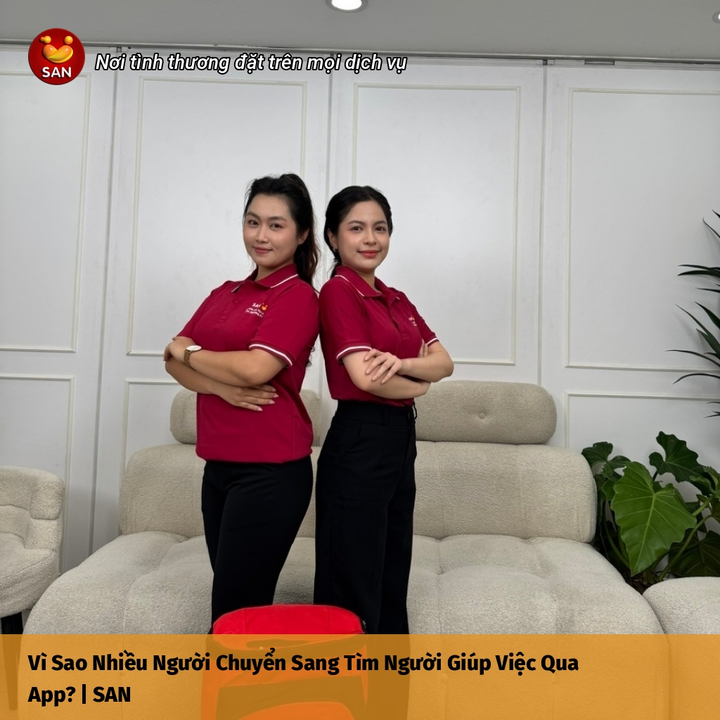 tìm người giúp việc qua app