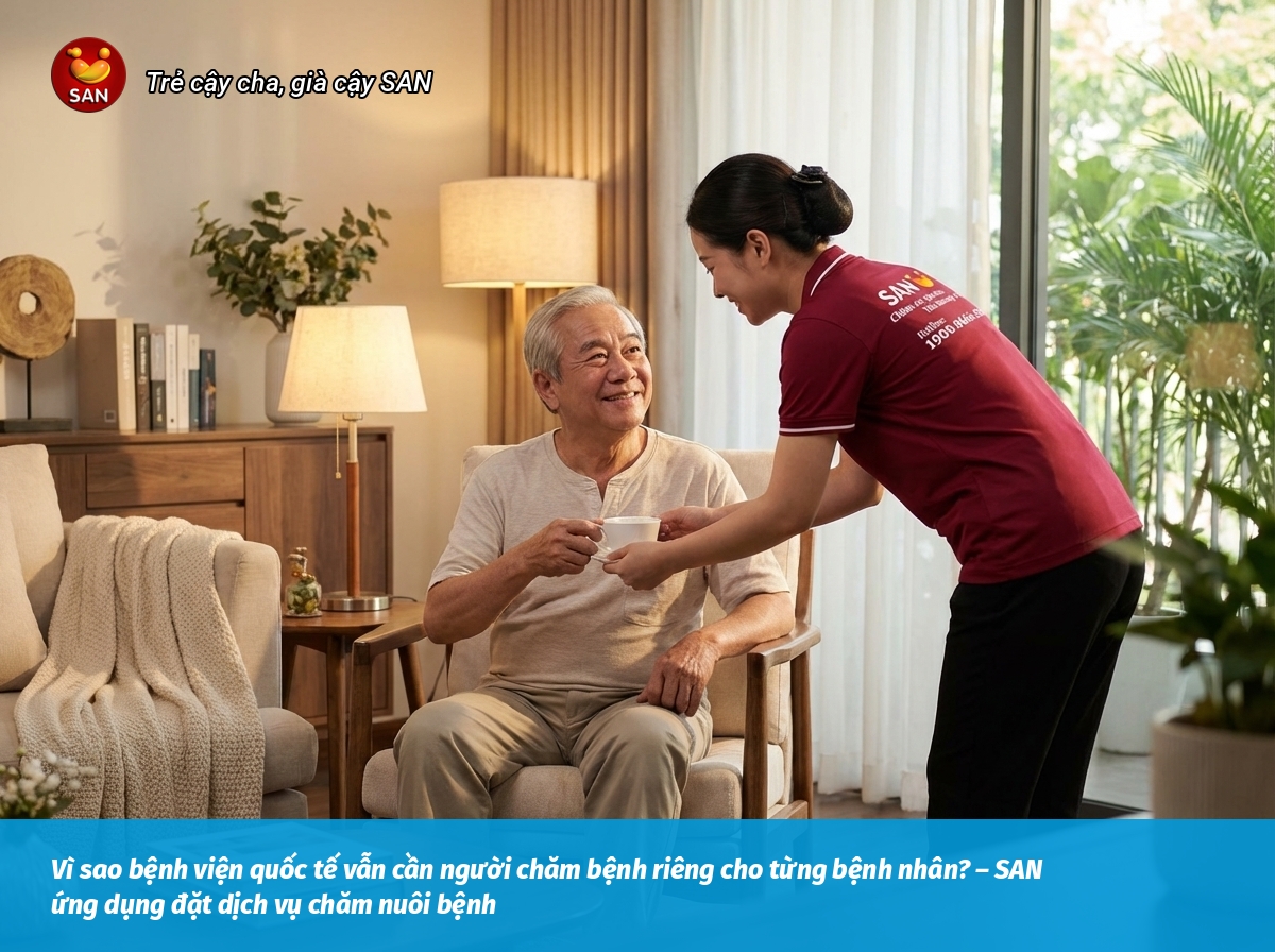 chăm sóc người bệnh tại bệnh viện quốc tế