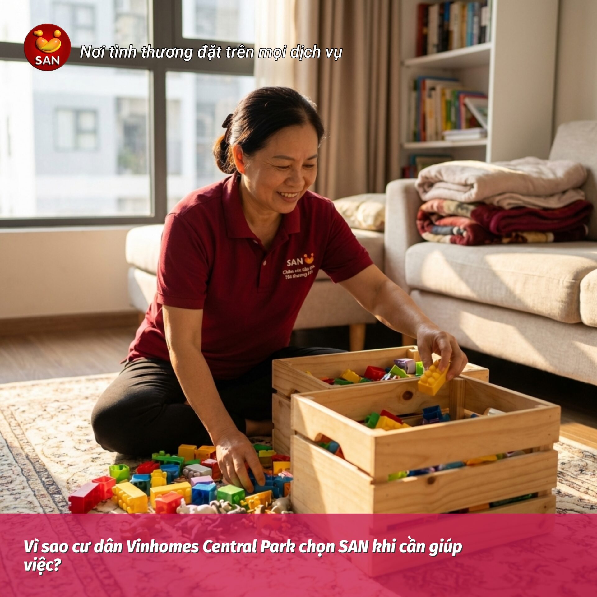 Giúp việc Vinhomes Central Park