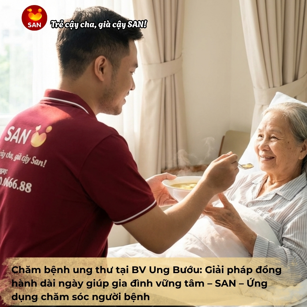 Caring for cancer patients at the Oncology Hospital: Long-term support solutions to give families peace of mind – SAN – Patient care application