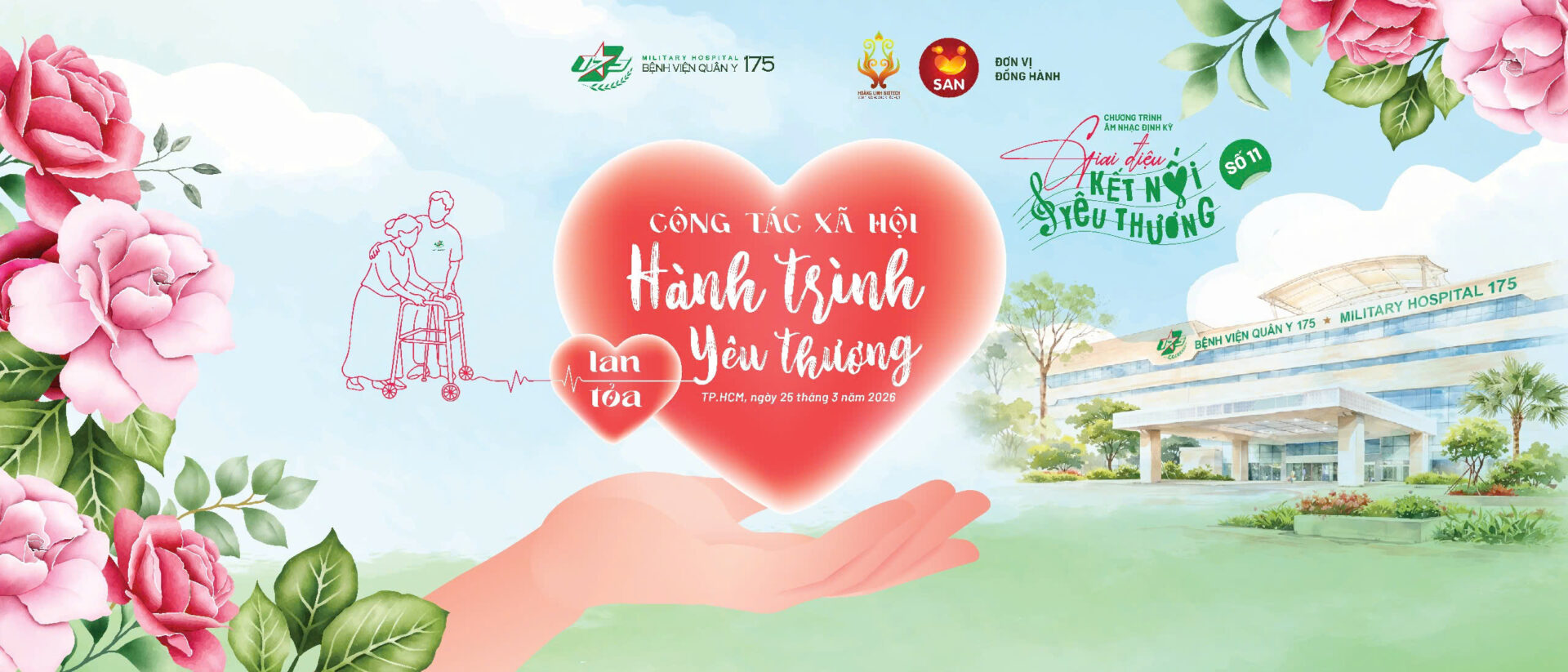 SAN Đồng Hành Cùng Bệnh Viện 175: Nhìn Lại "Hành Trình Lan Tỏa Yêu Thương Số 11" Đầy Cảm Xúc