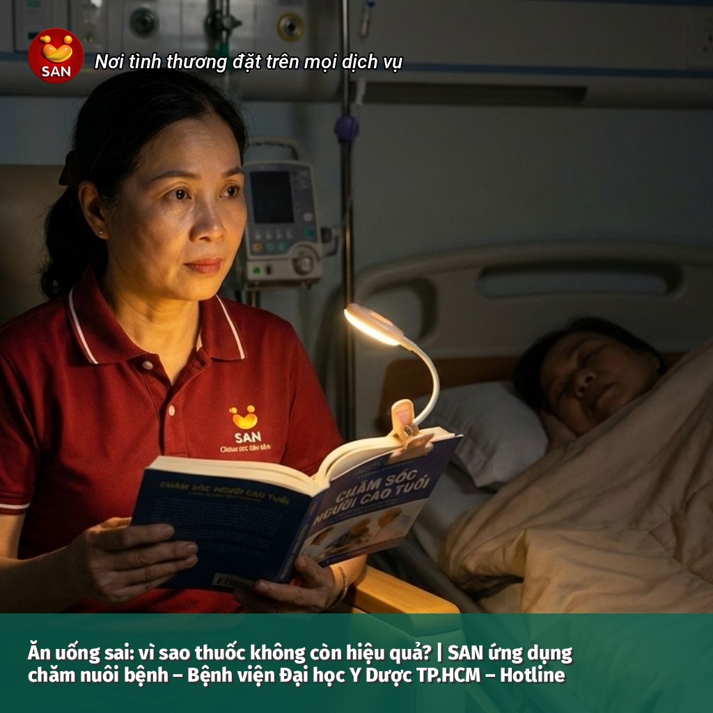 Ăn uống sai thuốc không hiệu quả