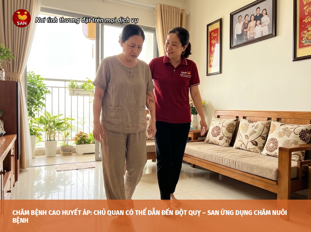 chăm sóc người bệnh cao huyết áp
