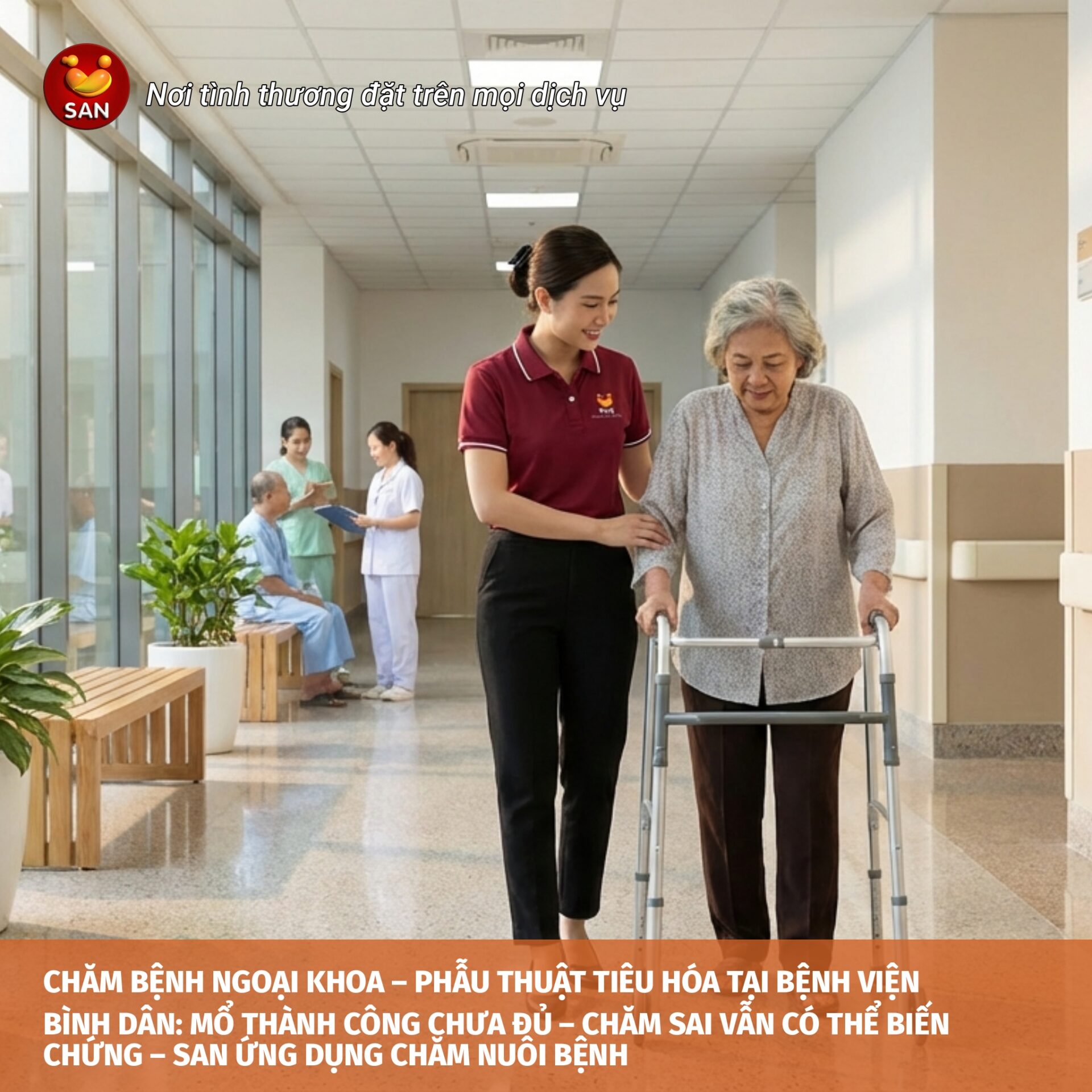 Post-operative care for digestive disorders