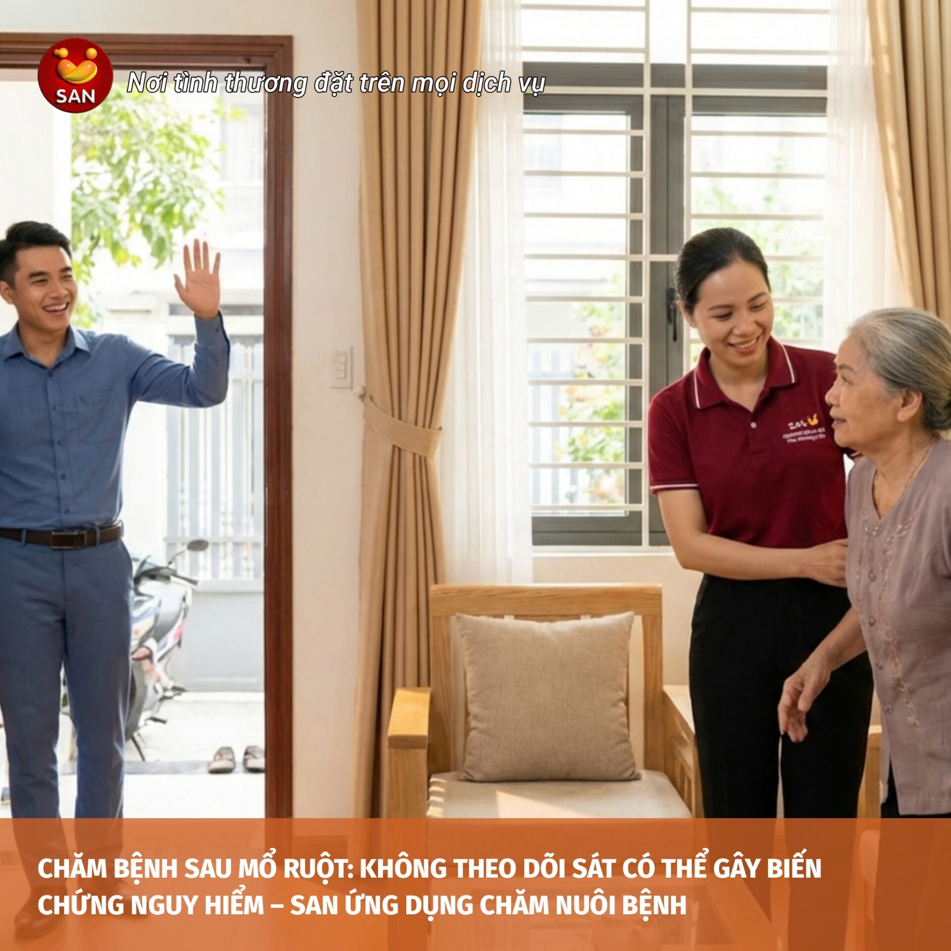 chăm sóc bệnh nhân sau mổ ruột