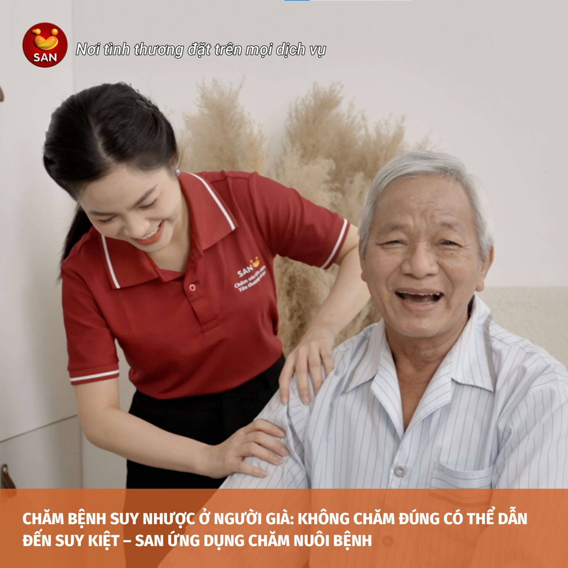 caring for frail elderly people