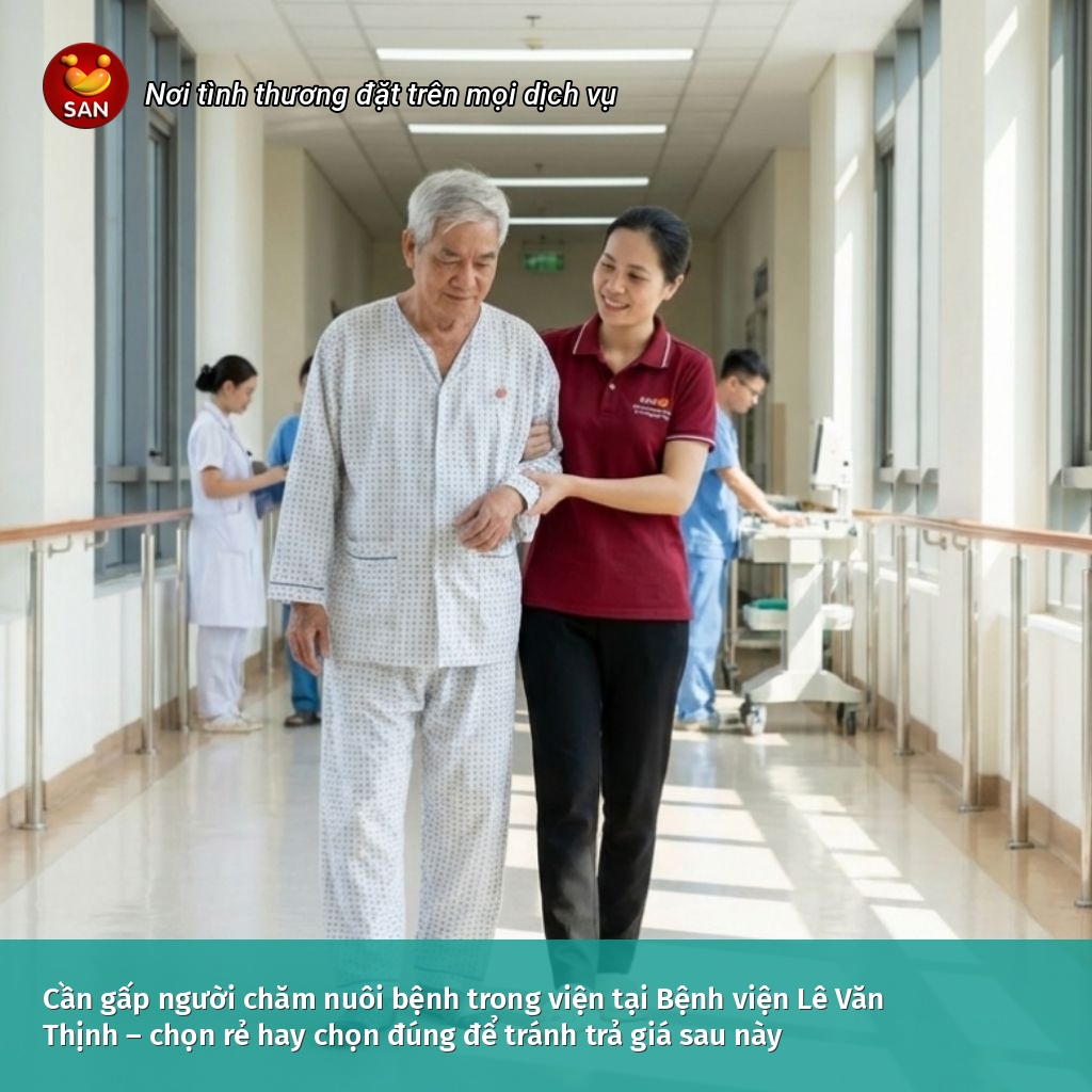 cần gấp người chăm nuôi bệnh