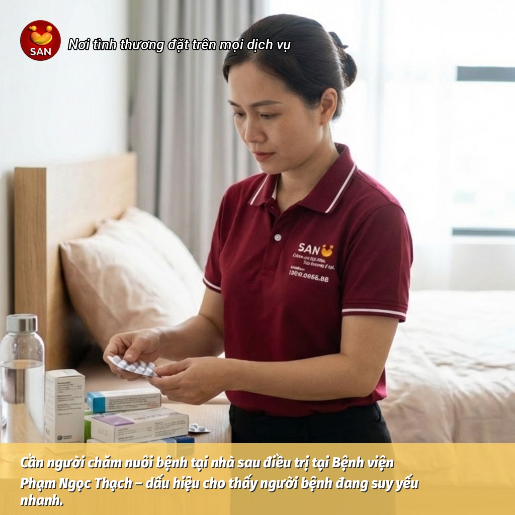 cần người chăm nuôi bệnh tại nhà