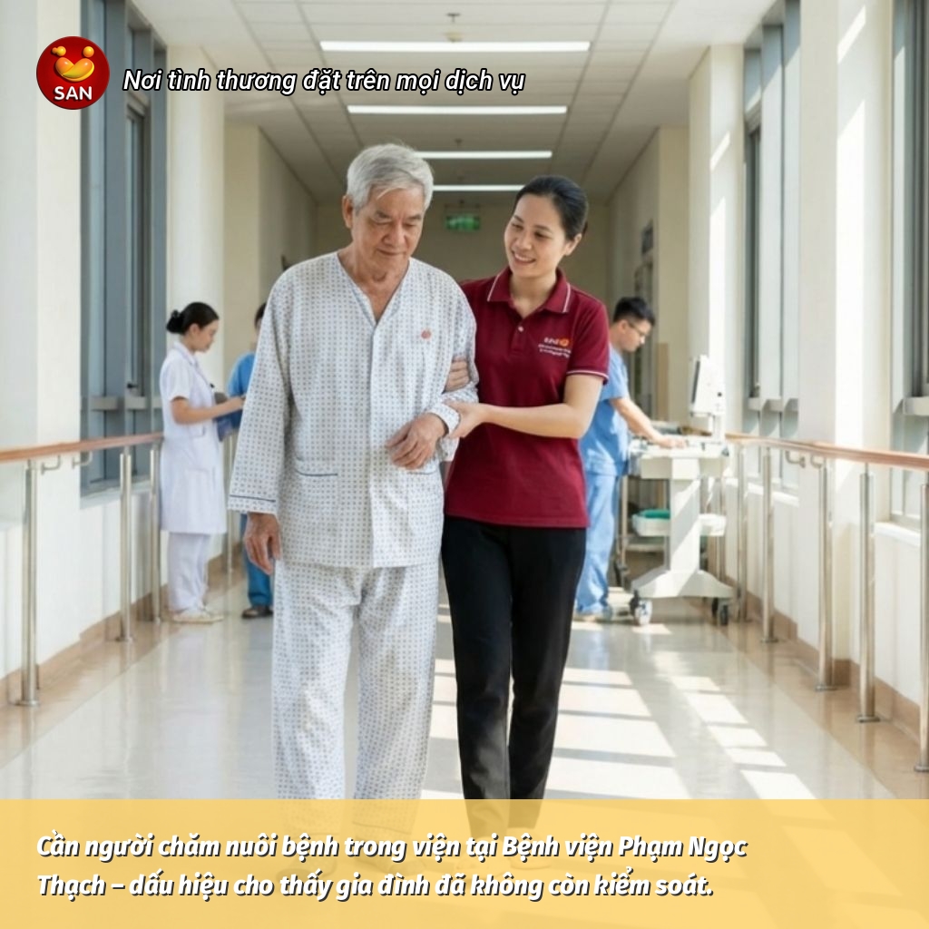 cần người chăm nuôi bệnh