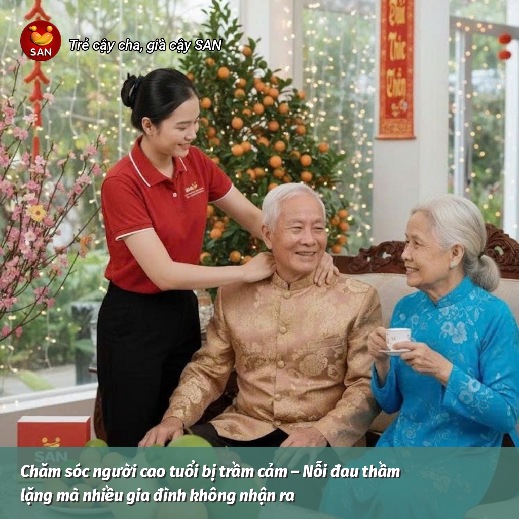 Caring for elderly people with depression.