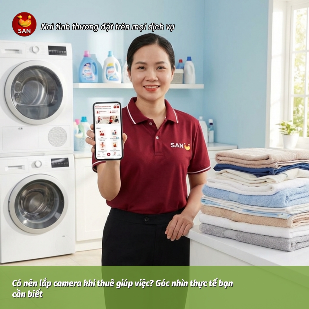 lắp camera khi thuê giúp việc