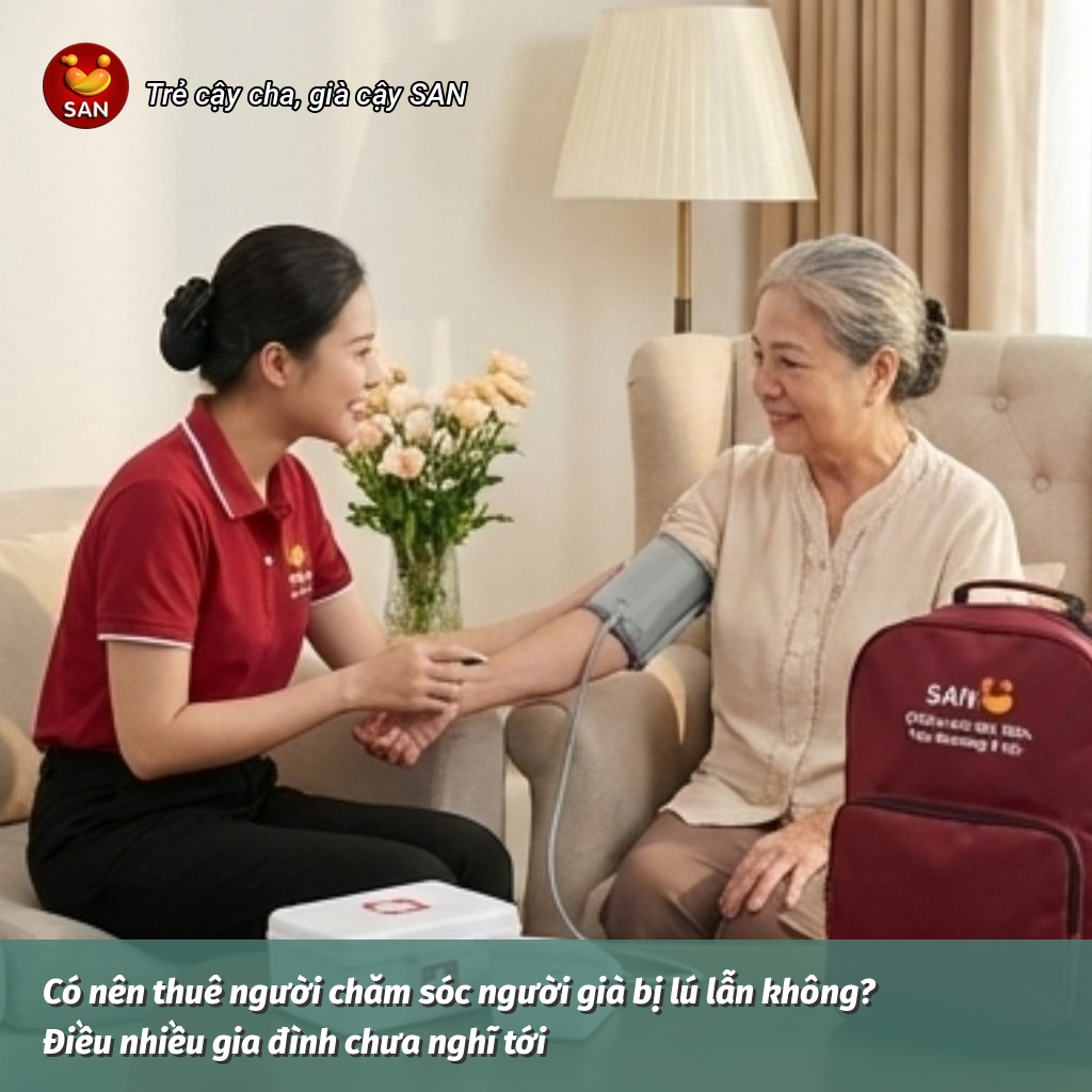 thuê người chăm sóc người già bị lú lẫn