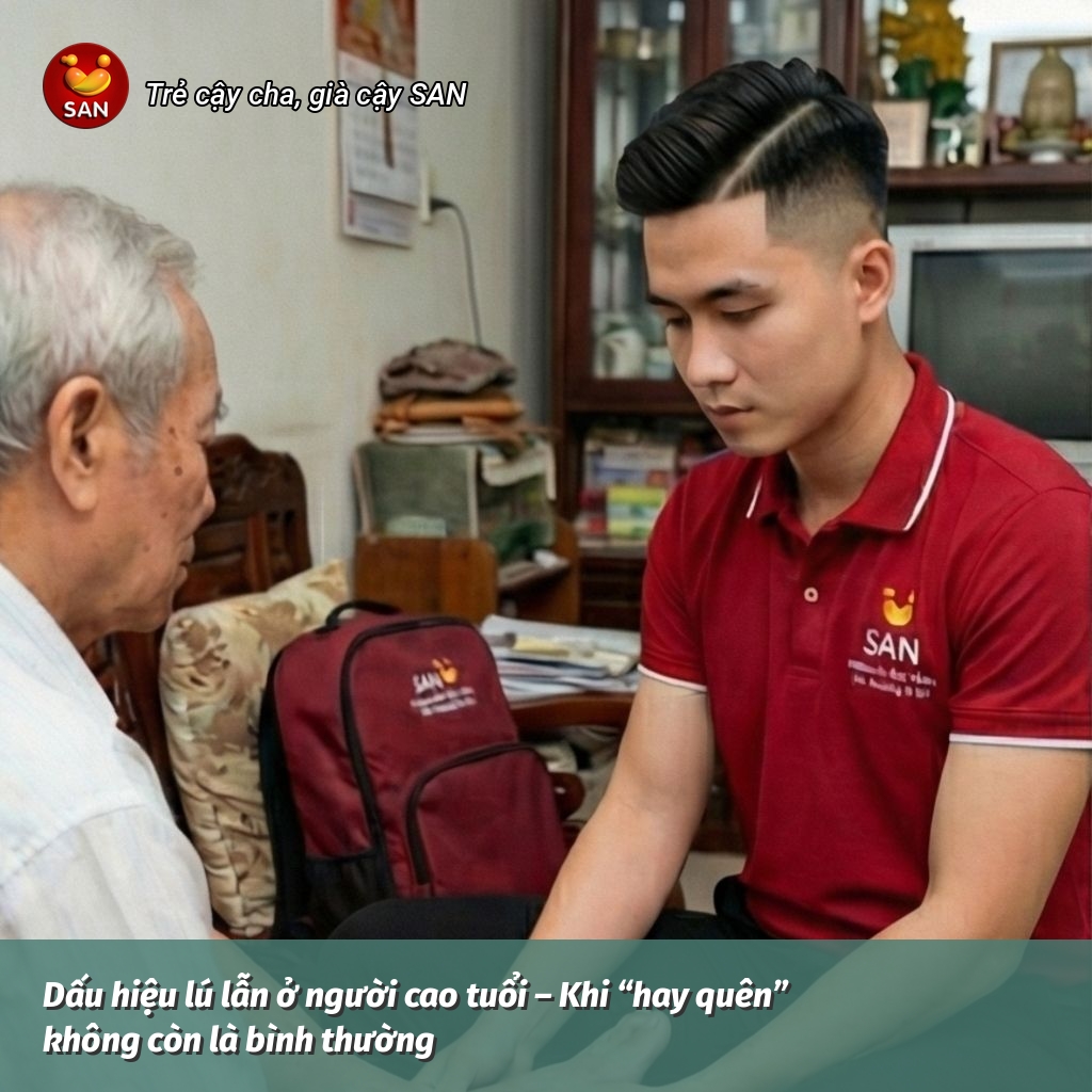 Signs of confusion in the elderly
