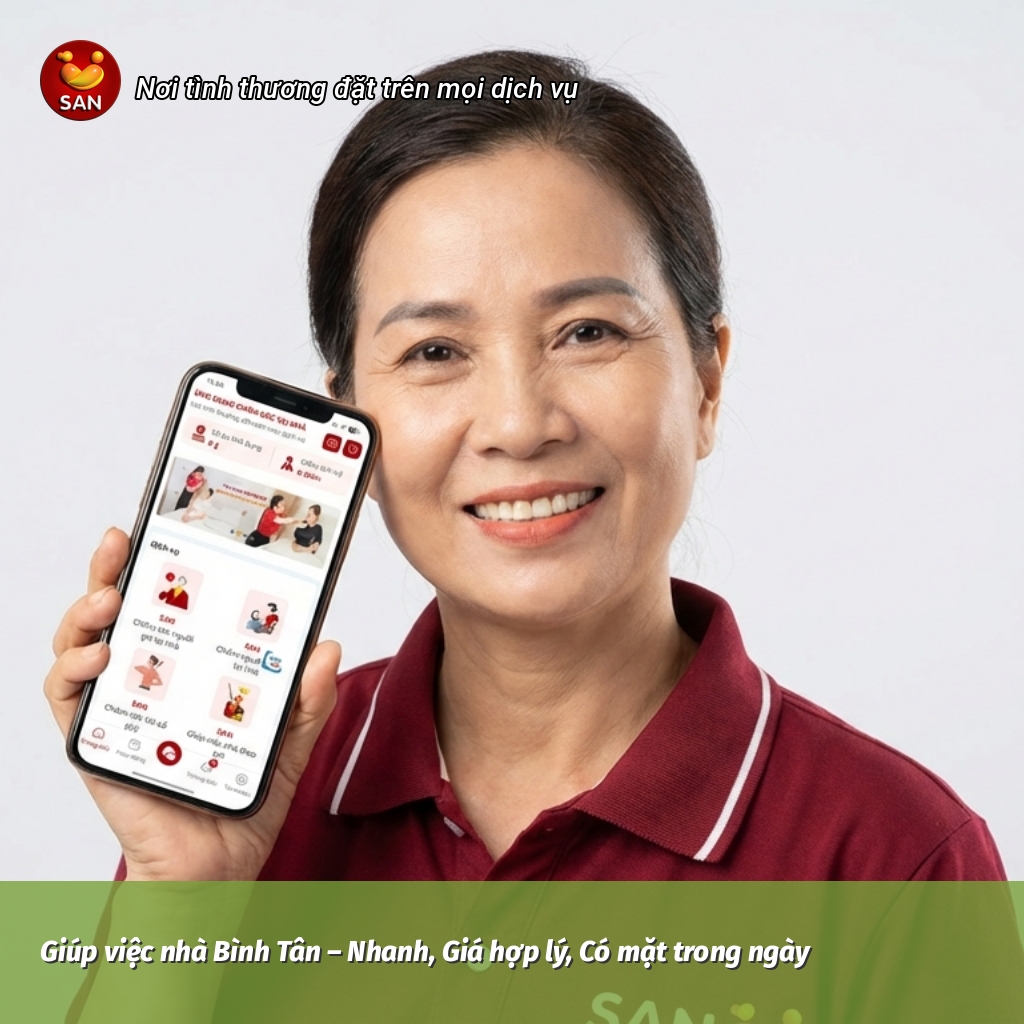 Giúp việc nhà Bình Tân