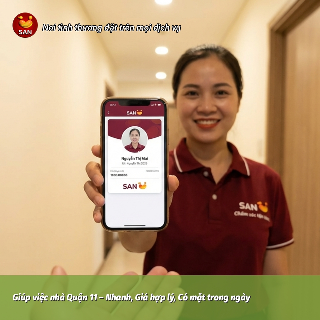 Giúp việc nhà Quận 11