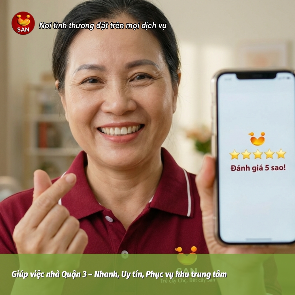 Giúp việc nhà Quận 3