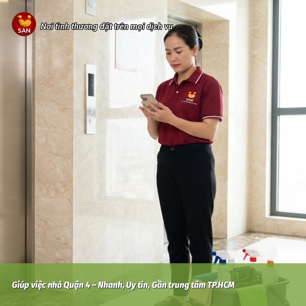 Housekeeping services in District 4
