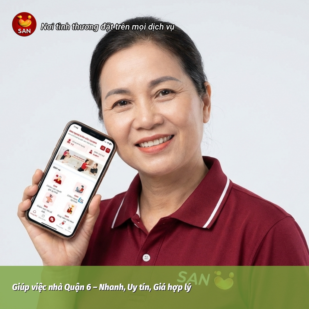 Giúp việc nhà Quận 6