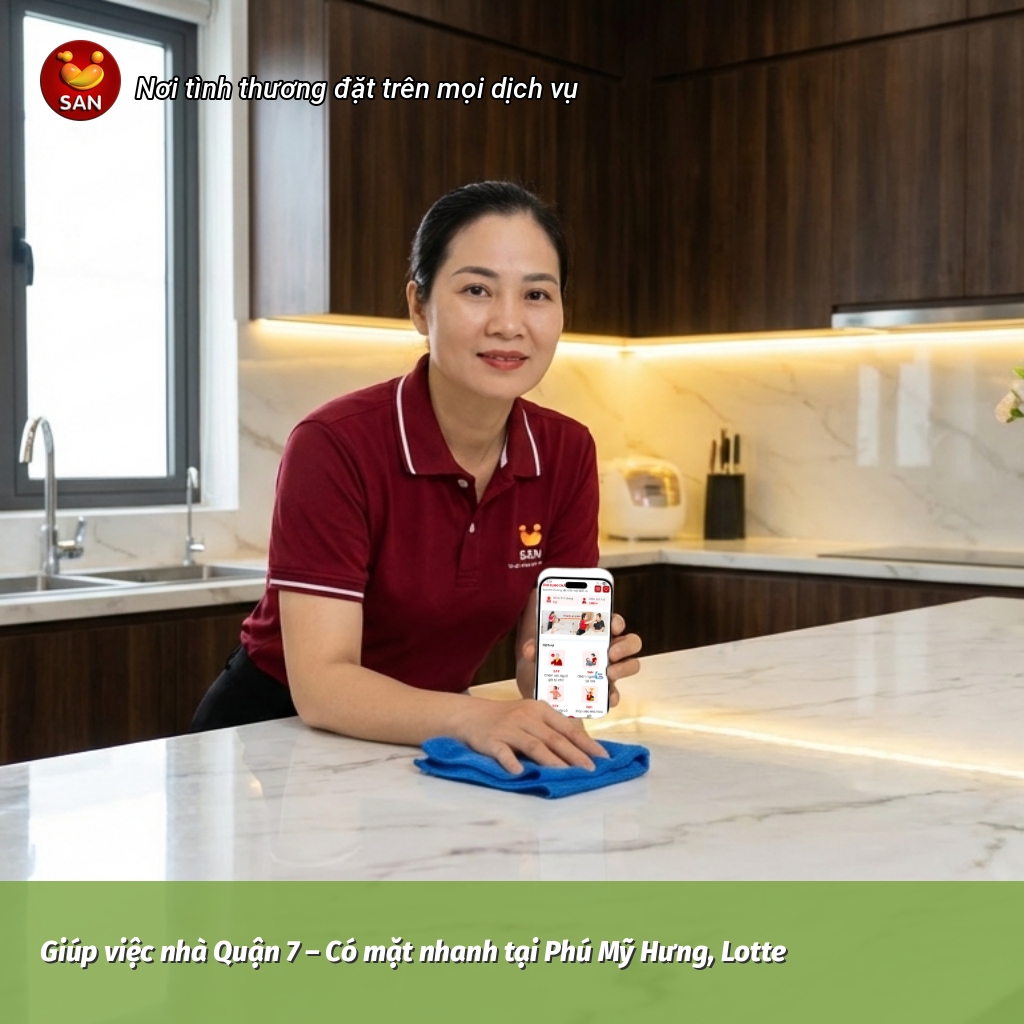 Giúp việc nhà Quận 7