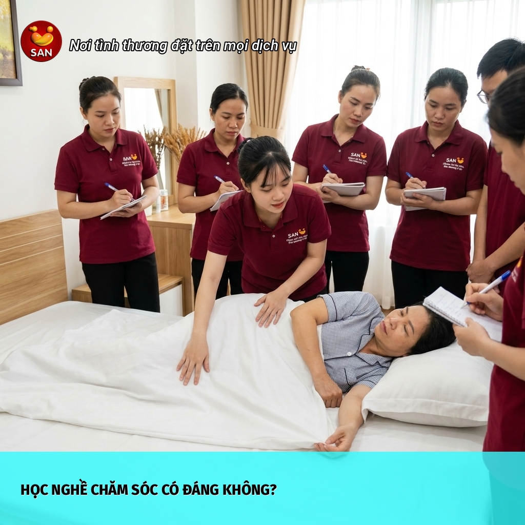 học nghề chăm sóc