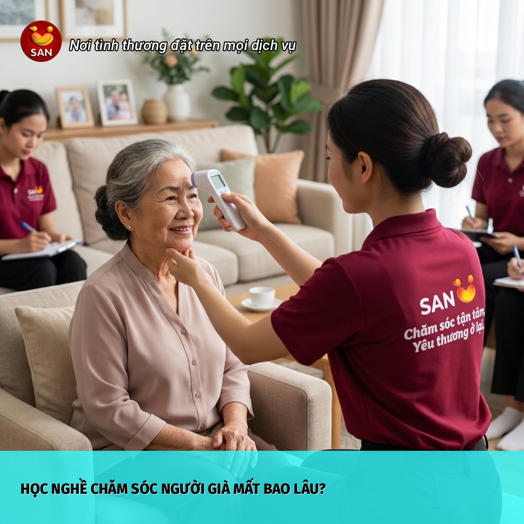 learn a trade in elderly care