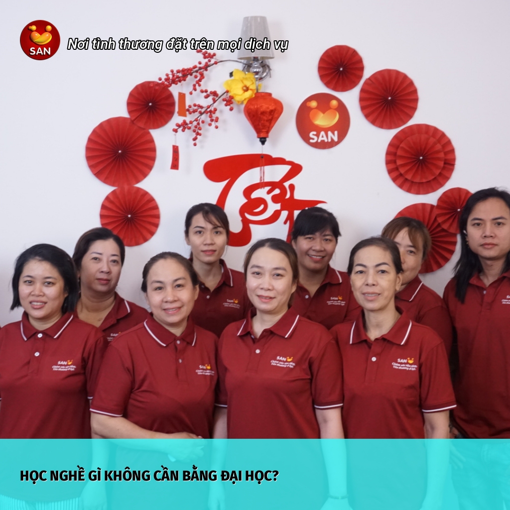 học nghề không cần bằng đại học