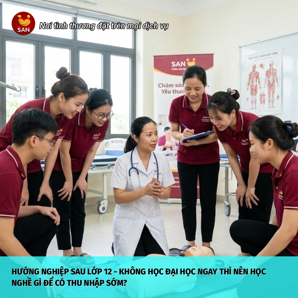 học nghề gì để có thu nhập sớm