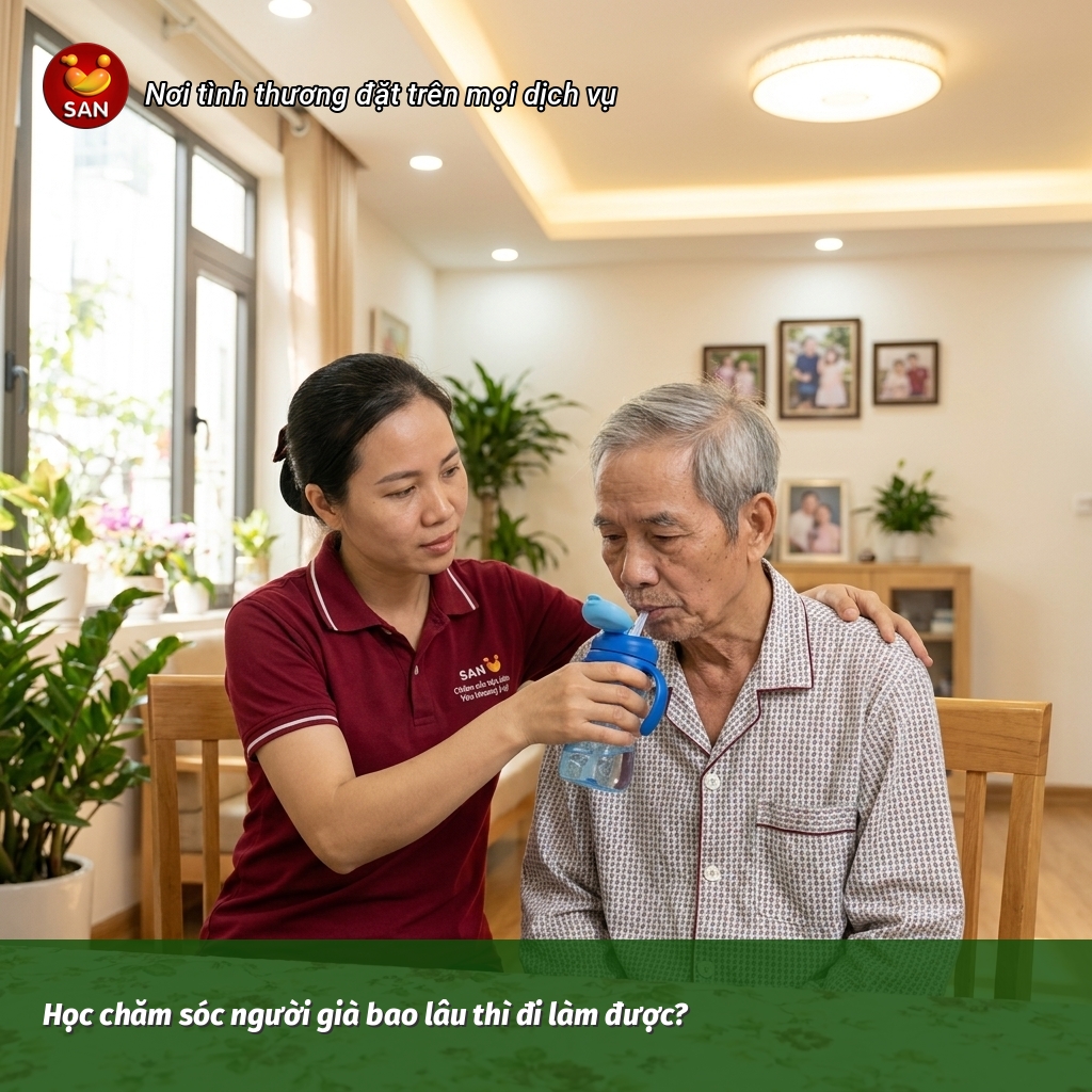 học chăm sóc người già bao lâu