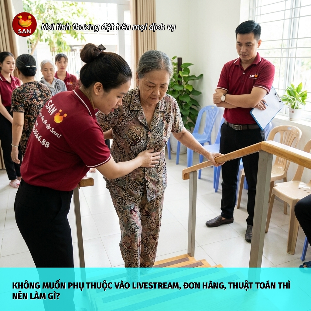 không muốn phụ thuộc vào livestream
