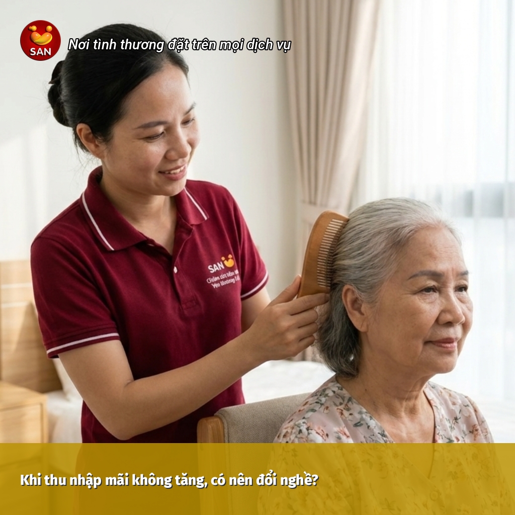 thu nhập mãi không tăng