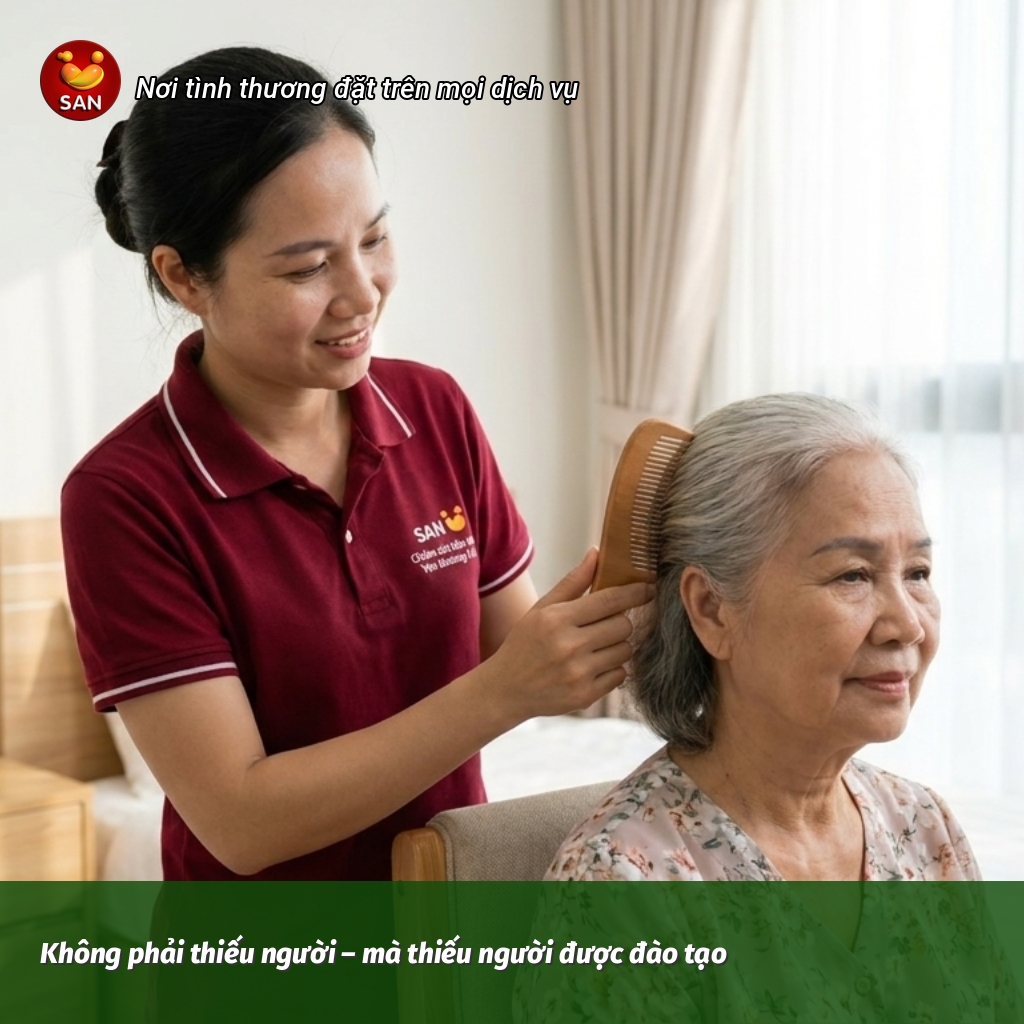 thiếu người được đào tạo