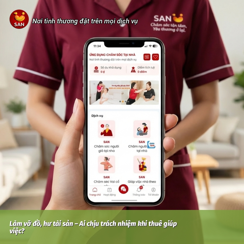 ai chịu trách nhiệm khi thuê giúp việc