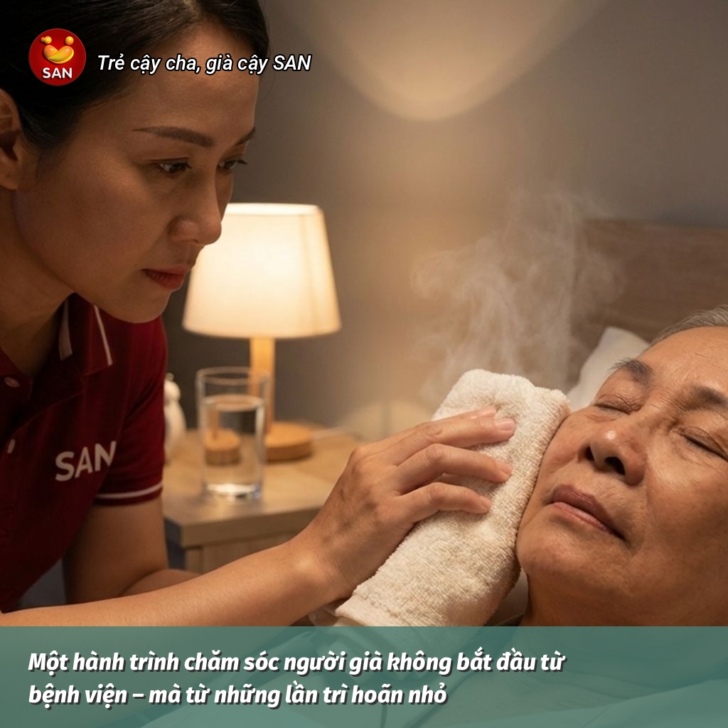 hành trình chăm sóc người già