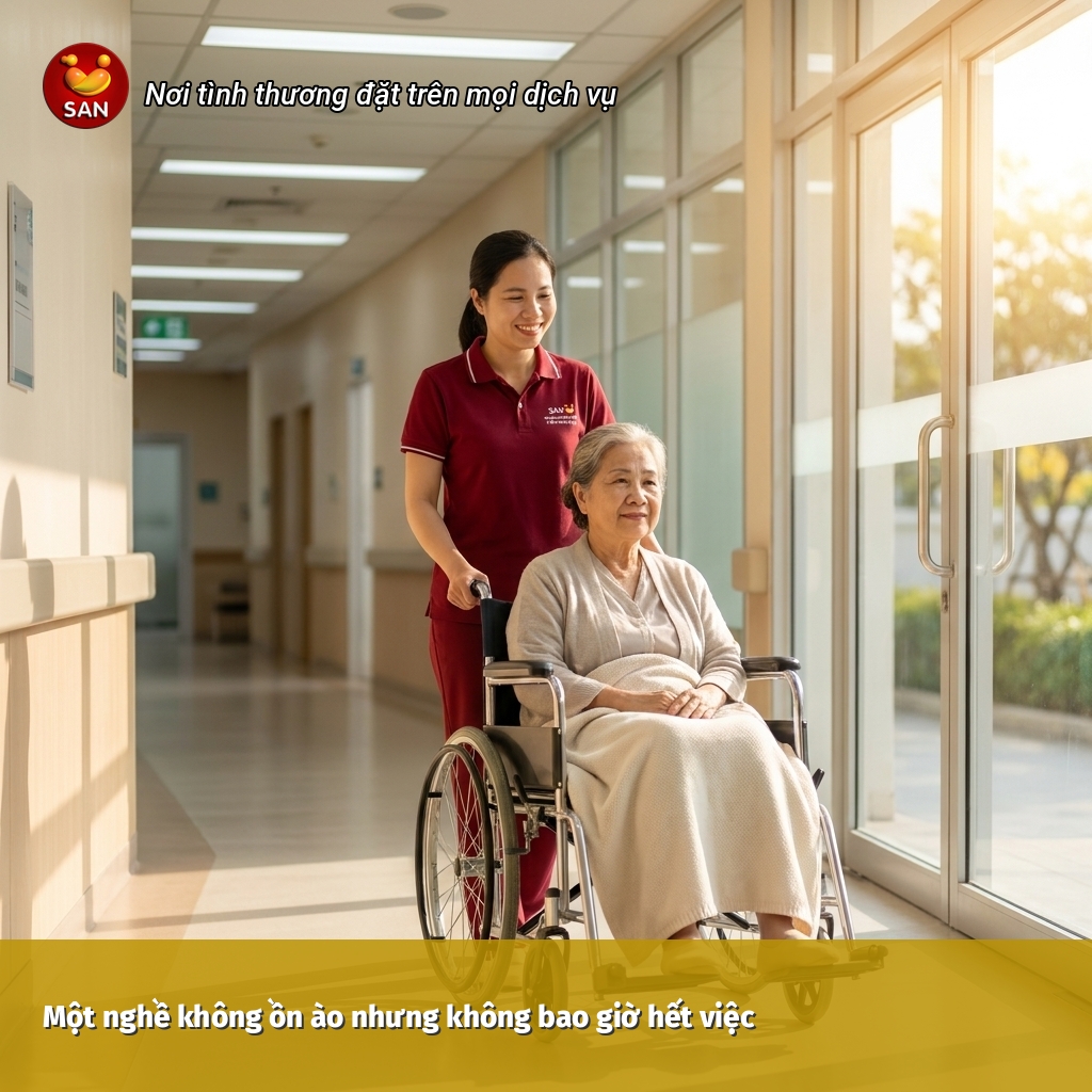 nghề không bao giờ hết việc - học viện SAN