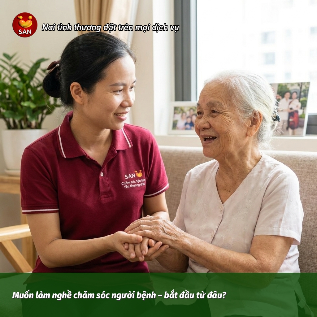 nghề chăm sóc người bệnh