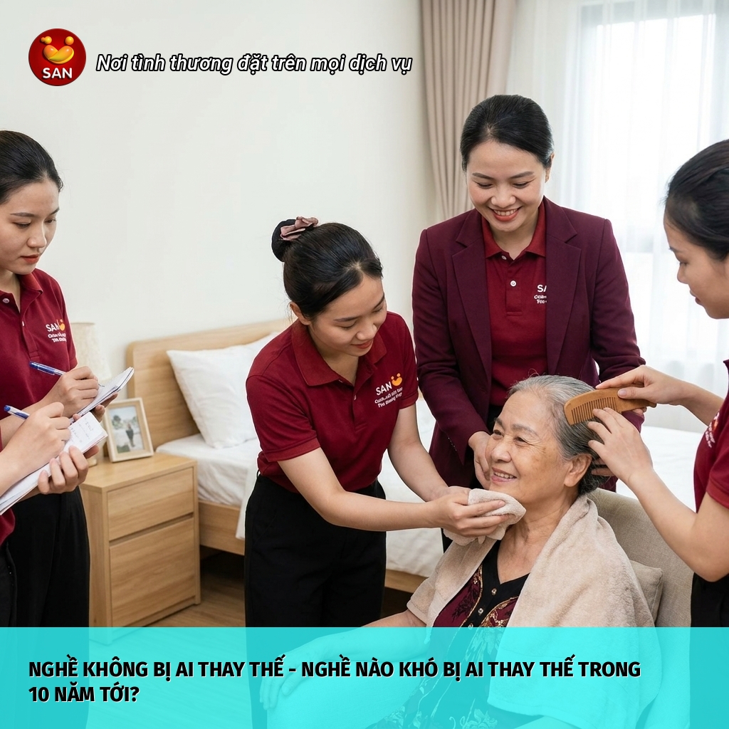 nghề nào khó bị AI thay thế