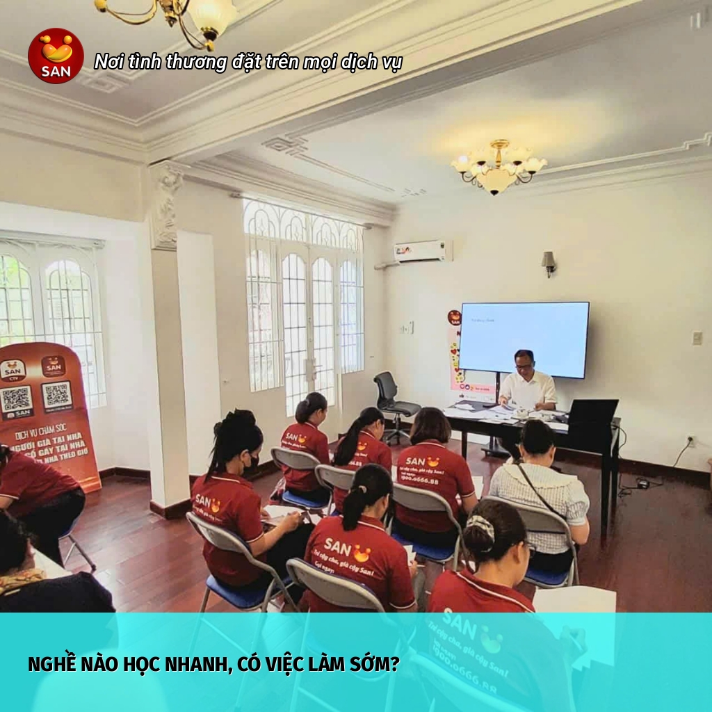 nghề học nhanh có việc làm sớm