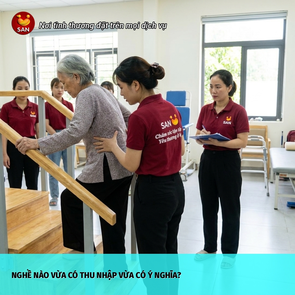 nghề vừa thu nhập vừa ý nghĩa