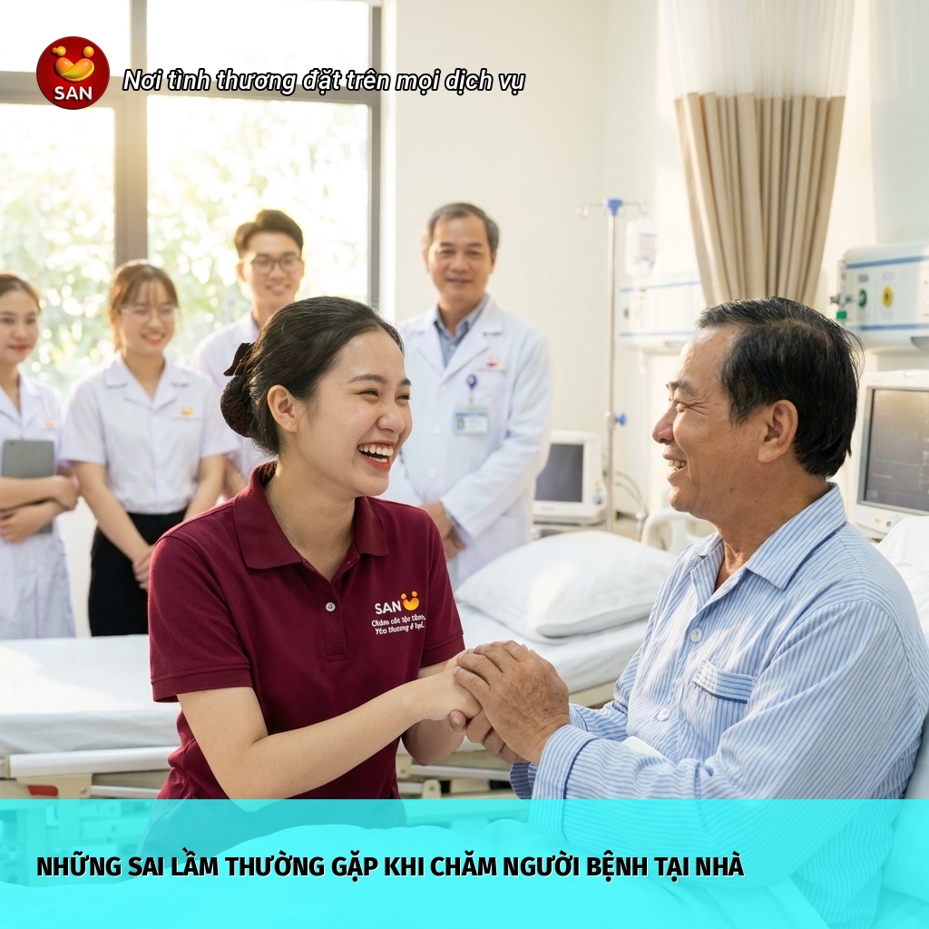 caring for the sick at home.