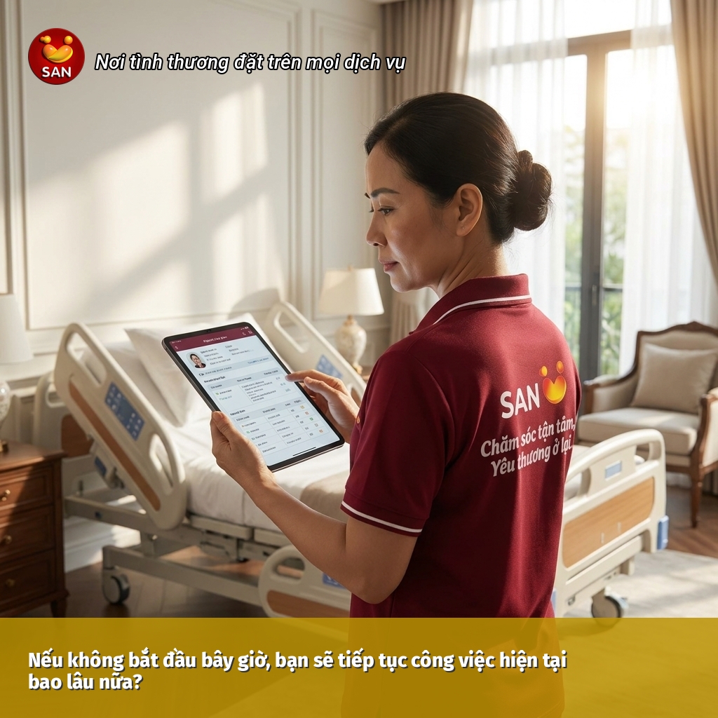 tiếp tục công việc hiện tại