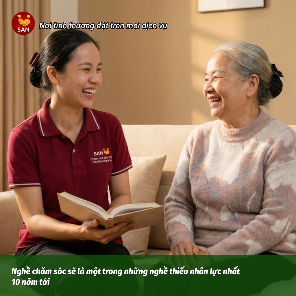 Nghề chăm sóc thiếu nhân lực