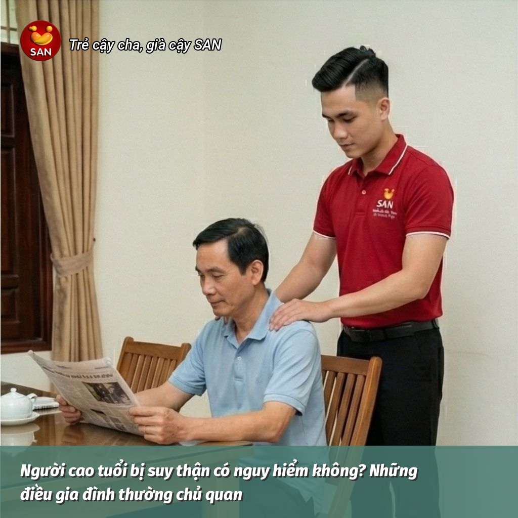 elderly people with kidney failure