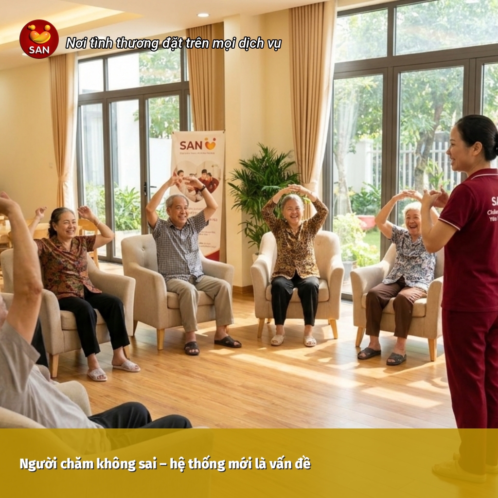 hệ thống mới là vấn đề