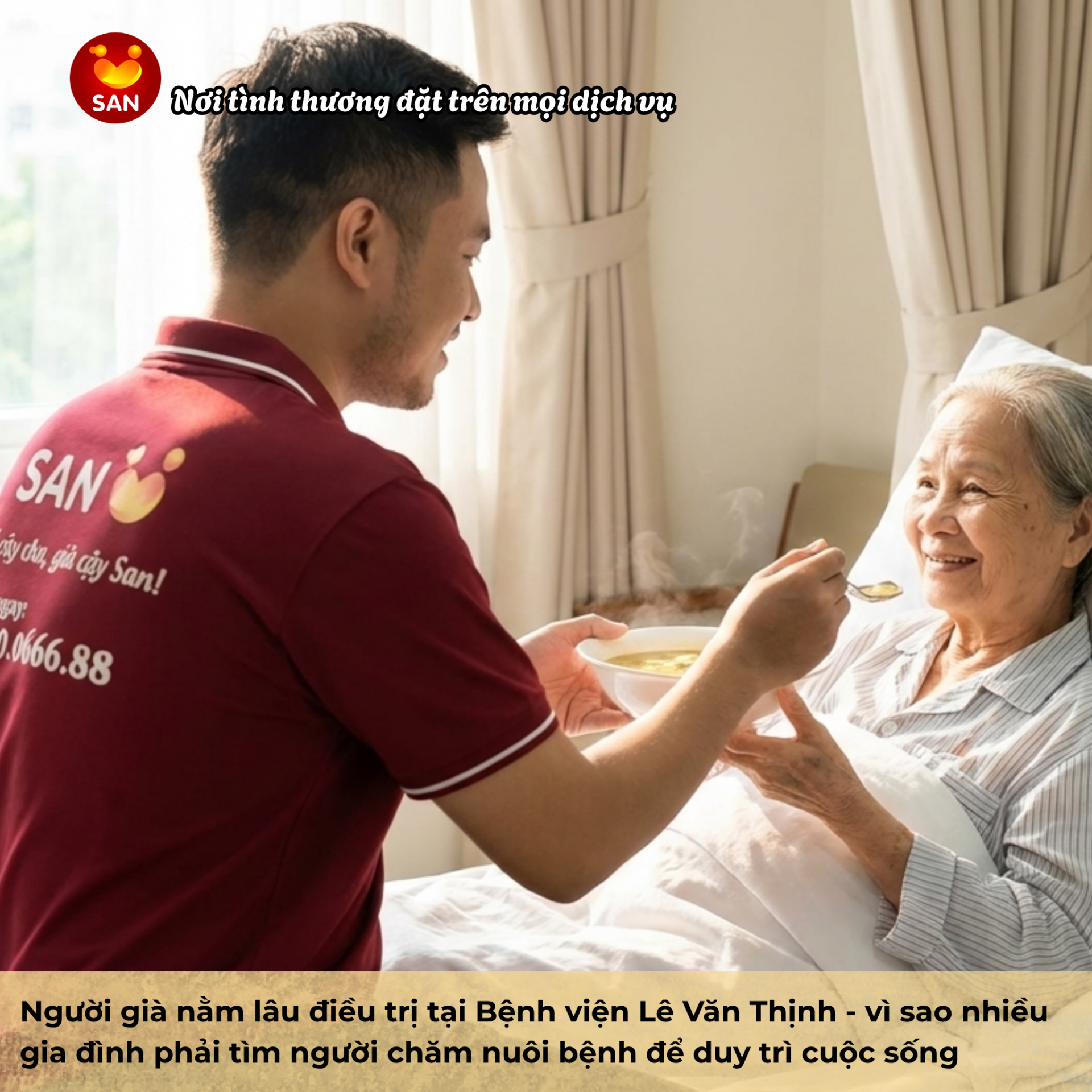 Caring for elderly patients who are bedridden for extended periods.