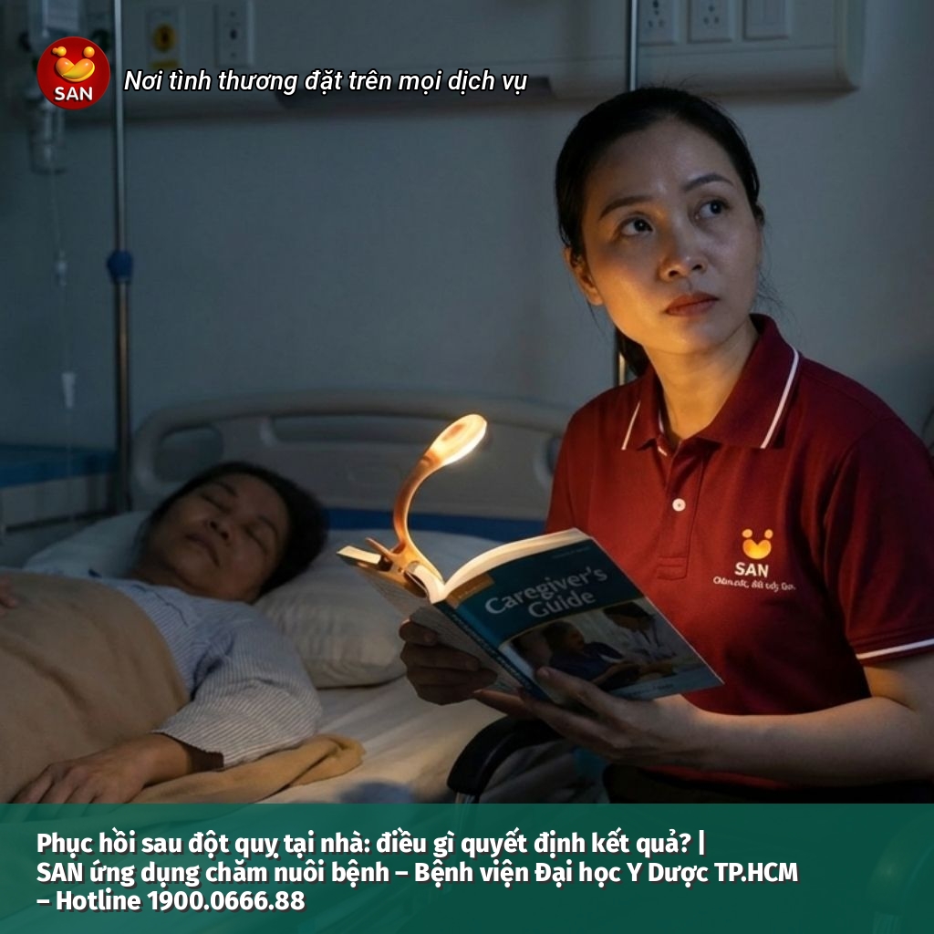 Phục hồi sau đột quỵ tại nhà